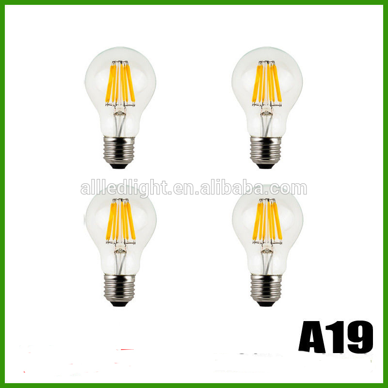 Newest Design LED Filament Bulb , led G125 DIY 6W 8W Dimmable LED light bulb