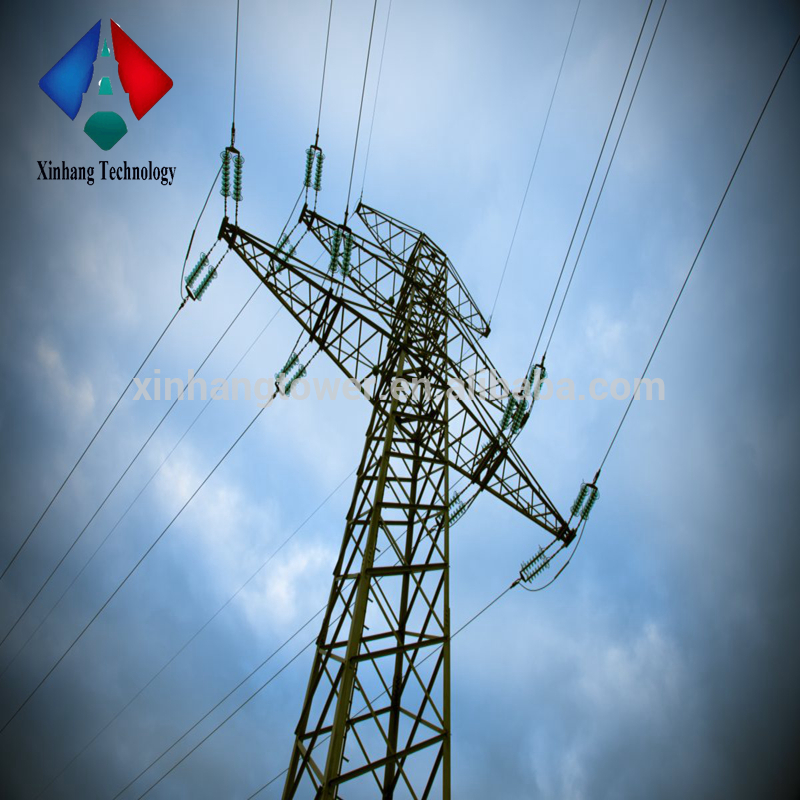 angle steel power transmission tower