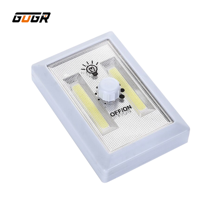 Hot Selling Flexible  Cordless Wall Mounted COB LED Switch Night Work Light Lamp