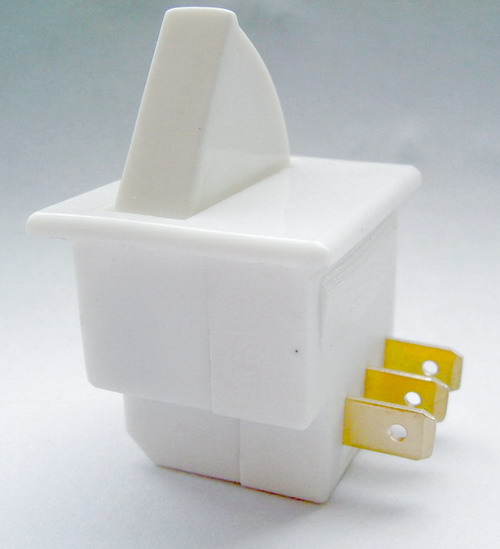 Shanghai Yongxing IP40 4A 250VAC 8A 125VAC white Fan shaped refrigerator door switch