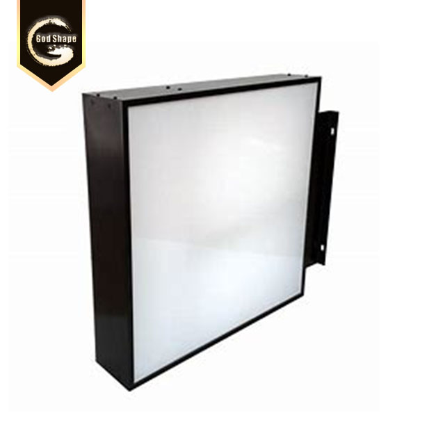 Modern Menu Restaurant Square Wall Mount LED Advertising led Light Box