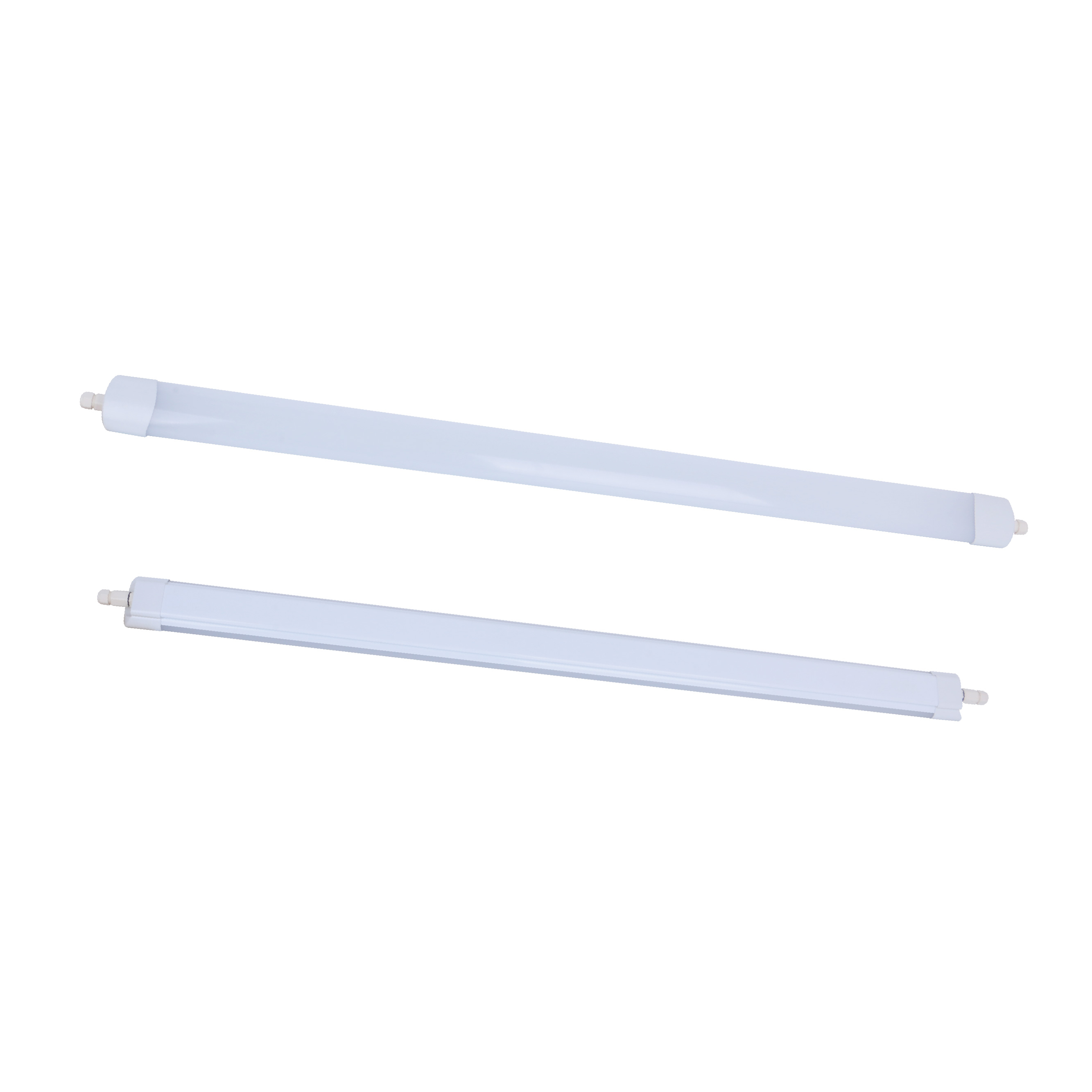 90lm/w Pc Ip65 With 5 Years Warranty High Power Lighting Tri-proof 2-8ft Shell 130lm/w Led Triproof Light 60w