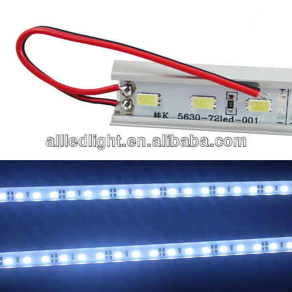 5630SMD 72leds/M brightness led rigid strip bar light made in china
