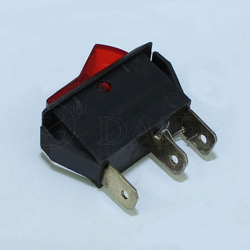 20A 12VDC Single Pole 3 Pin Illuminated ON OFF Auto Switch