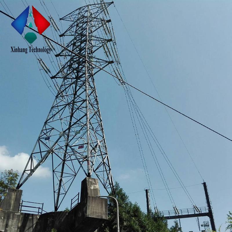 24m 25m 28m 30m 50m self supporting galvanized 3 legged tubular steel 10kv 35kv 69kv galvanized 30 meter  monopole tower