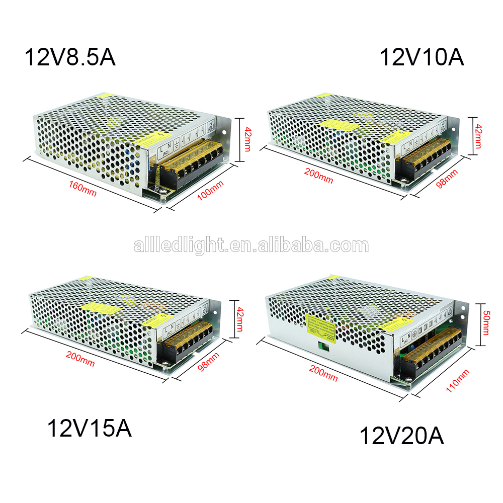 CE certification high quality 12v 10a psu , 220v ac 12v dc power supply 120w led switch power supply