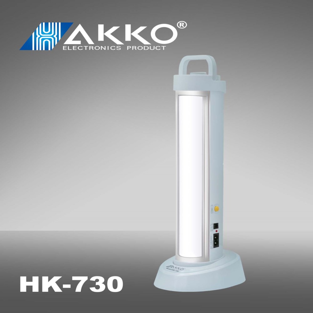 led rechargeable lithium battery powered fluorescent emergency light