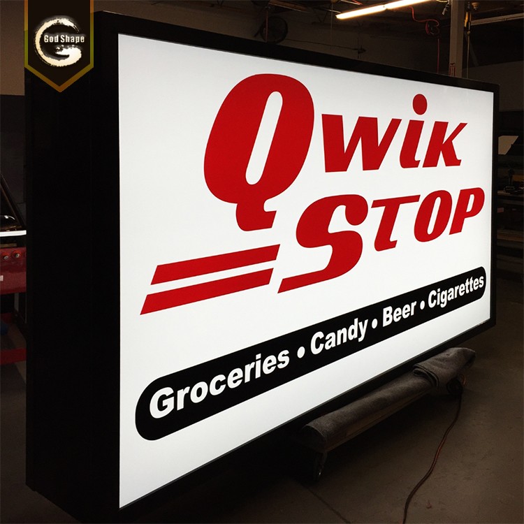 Outdoor business sign board street identification signage board aluminum sign