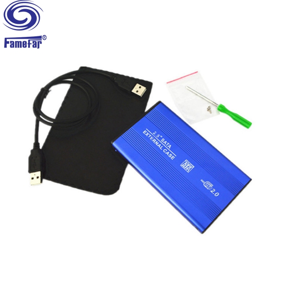 Factory selling USB2.0 SATA tray bracket HDD Case Enclosure