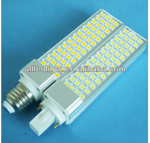 epistar hot smd shenzhen smd5050 g24 g23 e27 pl led 10w
