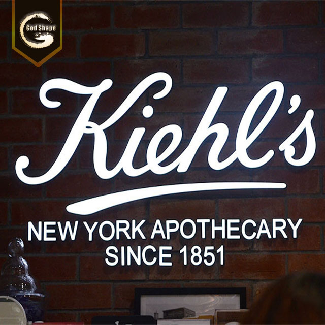 Shop Front 3d Custom Metal Stainless Steel Letter Illuminated Backlit Logo Sign