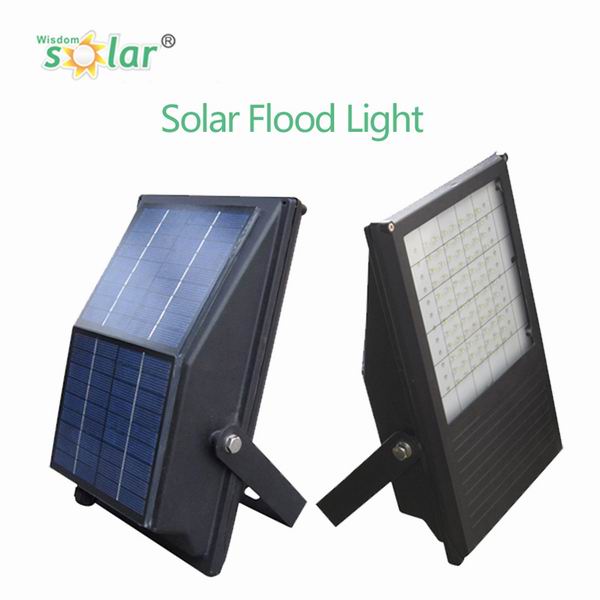 High Brightness Waterproof CE Led Solar Panel Flood Light with Rechargeable Battery