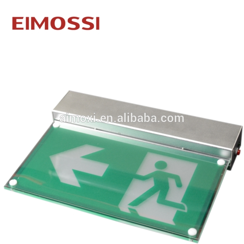 85-265V 3W  Aluminium Acrylic Emergency light  led exit sign