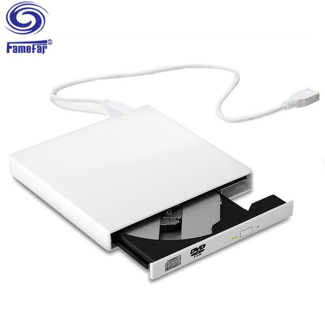 Universal Type C USB 3.0 External DVD/CD/ VCD Burner RW SVCD Drive Player Optical Drive for Mac/PC/Apple Laptop/OS/Windows