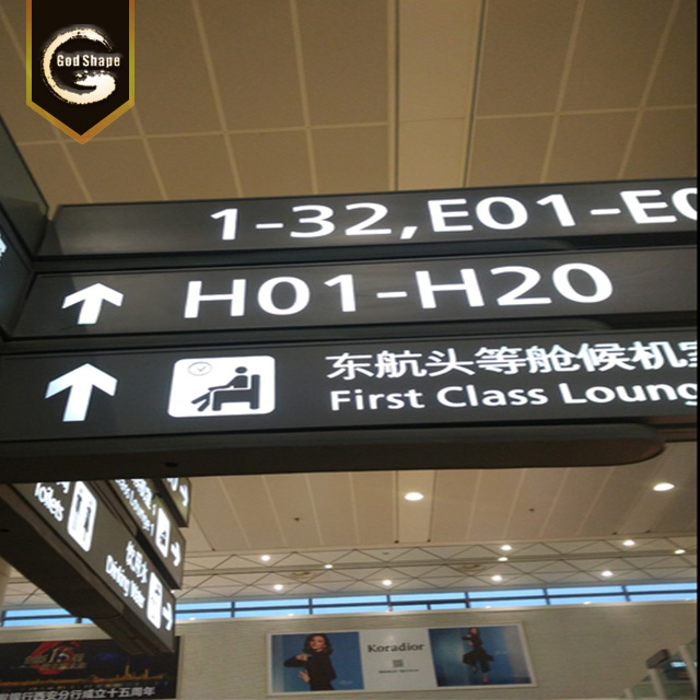 Metro Subway Station Light box Factory High Quality Hanging led Light Box Sign