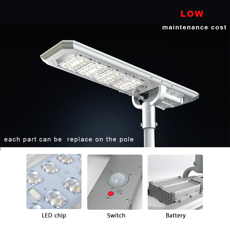 Widely Used All In One Integrated Led Solar Street Lighting Ip65