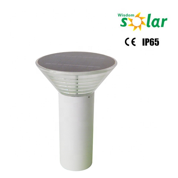 solar led garden bollard light high brightness newest lauched lamp