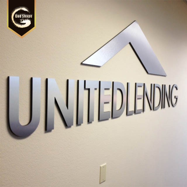 LED shopfront signage led modular sign letter facelit 3d wall letter