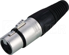 High Quality female to male XLR connector with noise-free instrument cable XLR