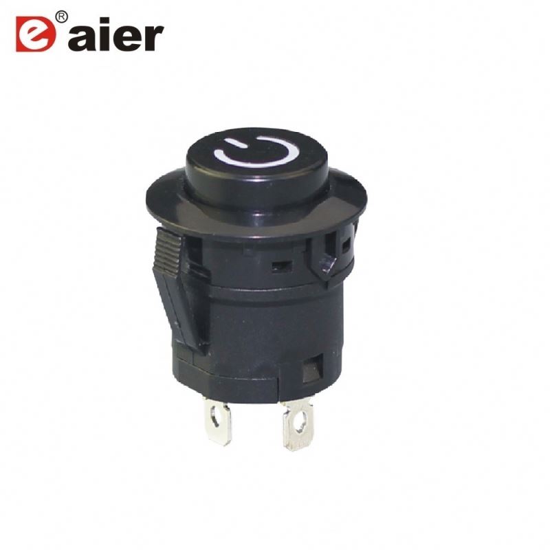 250V SPST 22MM Plastic Momentary Led Push Button Switch