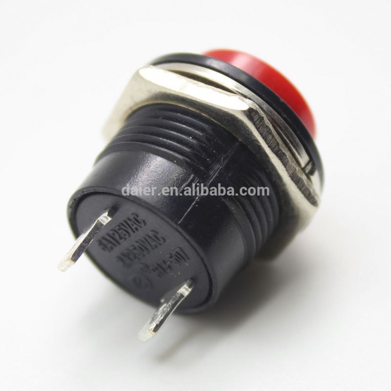 R13-507 push button switch momentary switch push switch for fan
