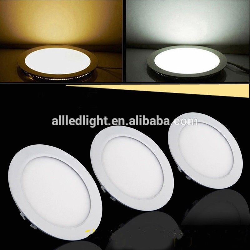 3/6/9/12/15/18 Led Panel Light Die cast Aluminum Housing Round Lighting 2 Years' Warranty