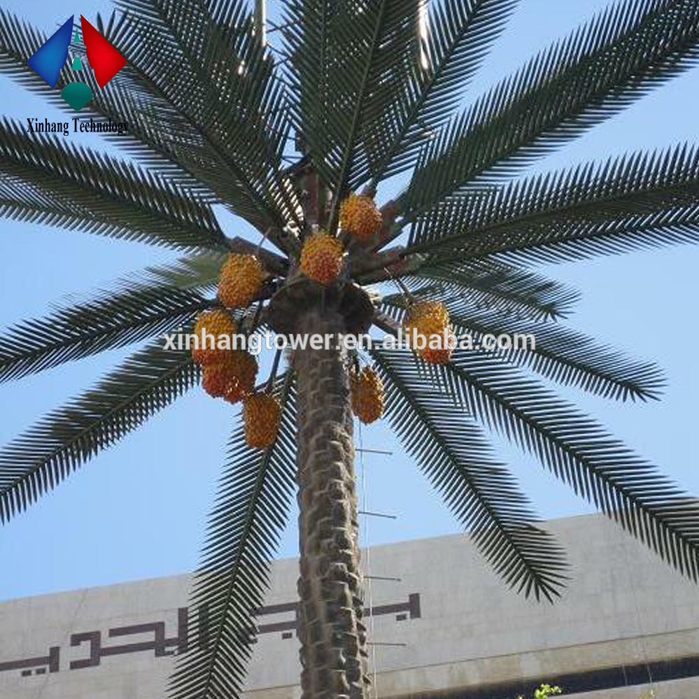 STC Supplier Naural Look Plastic Palm Tree Cell Towers Leaf