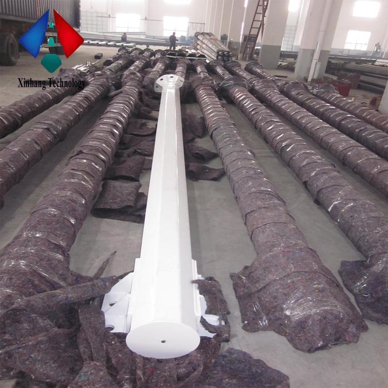 400 kv steel angle line flange power transmission 690 dan pole tower