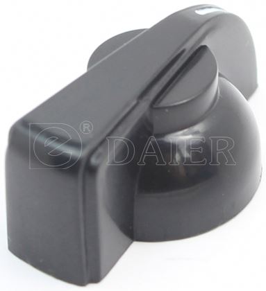 Chicken-head Potentiometer Knob 6mm For Knurled Shaft