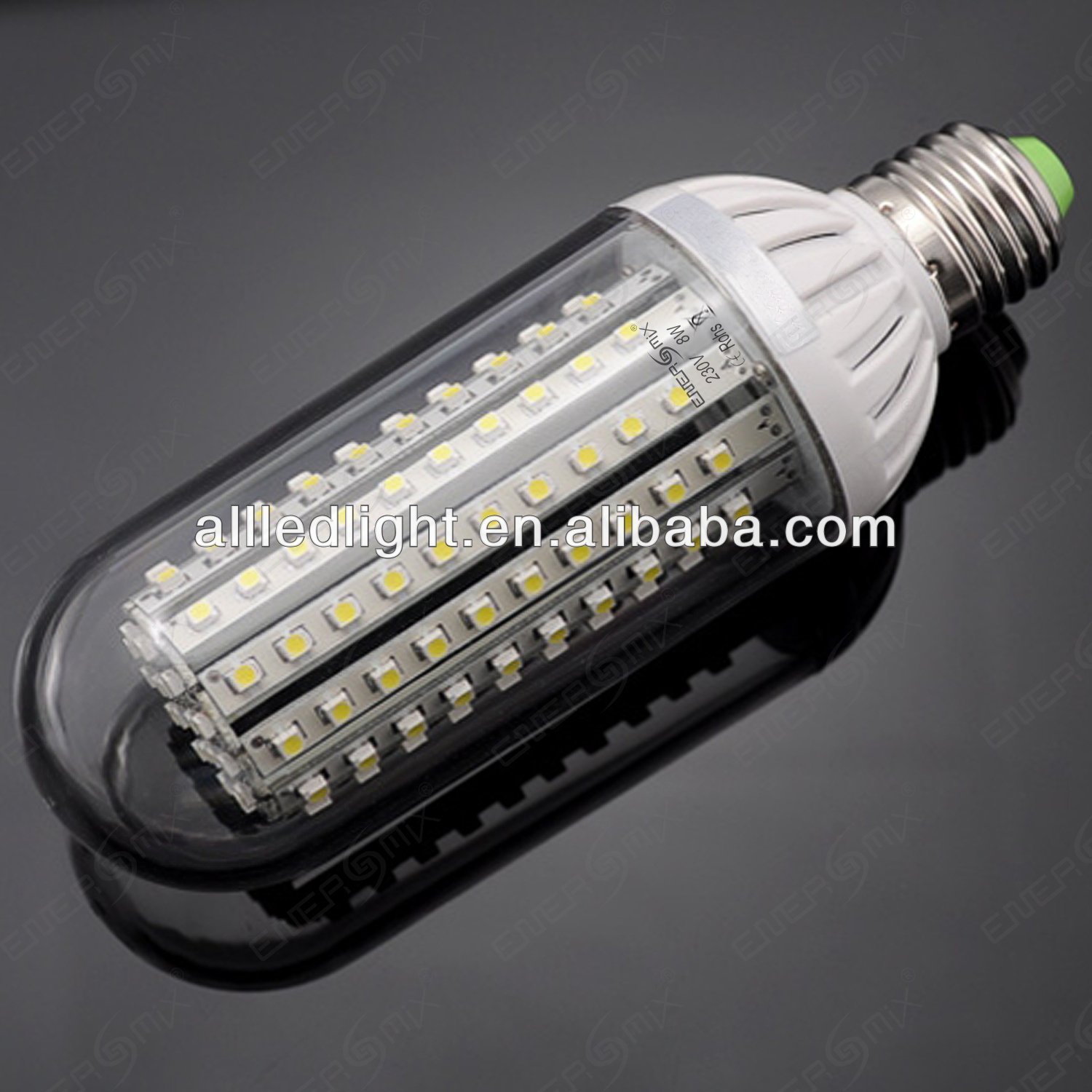 E27 8W White 138 LED SMD 3528 Corn Light Bulb, AC 220V