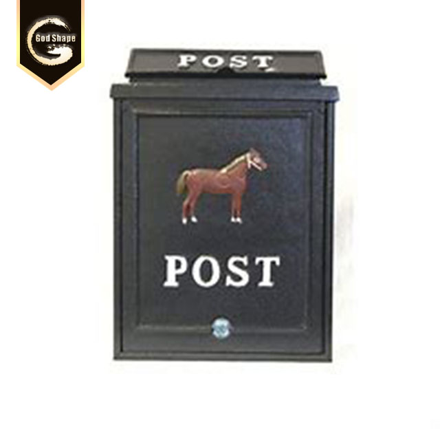 New design OEM ODM Custom Made Wall Mounted Post Residential Mailbox