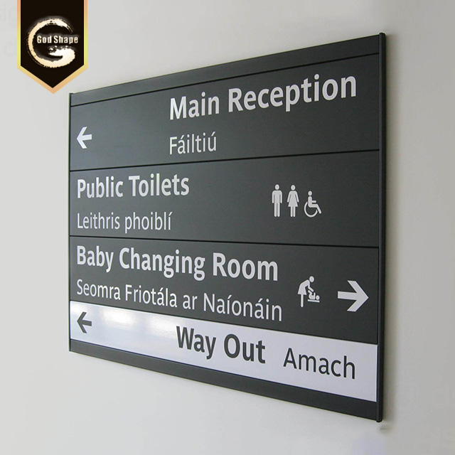 Hospital Door Room Number Plate/Building Apartment Plaque Plate Sign