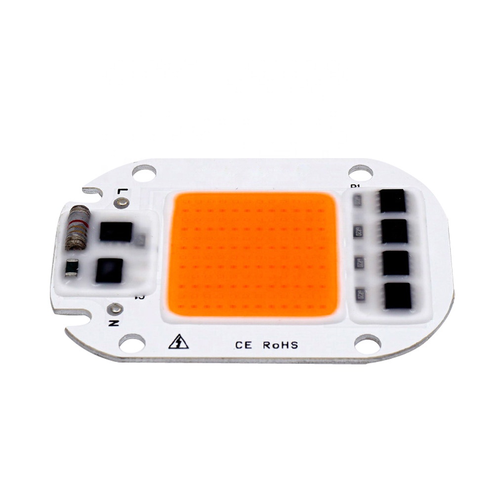 20W 30W 50W lamp Hydroponic Plant 110V 220V  Chip Full Spectrum LED Grow Lights for Greenhouse Growth