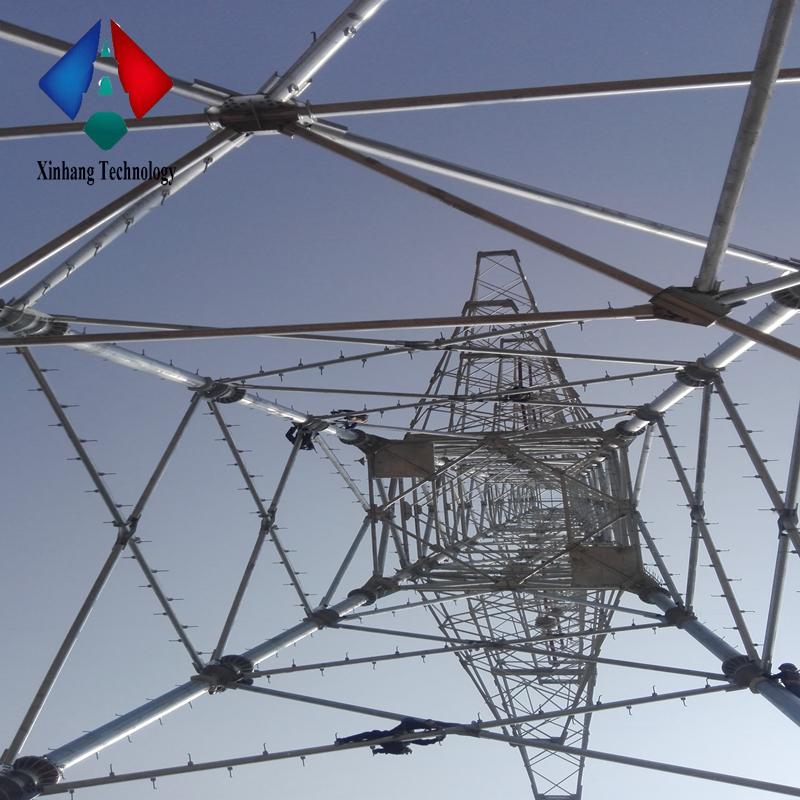 230kv round price electric conical galvanized stainless steel power pole