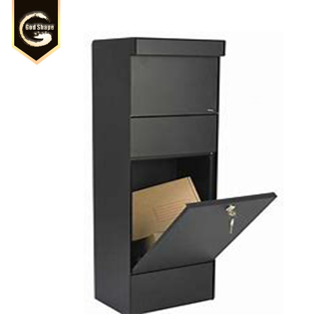 Customer Made Hot Selling Metal Residential Mailbox Locked Parcel Drop Box
