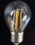 G45 E27 led bulb glass material UL FCC led filament bulb