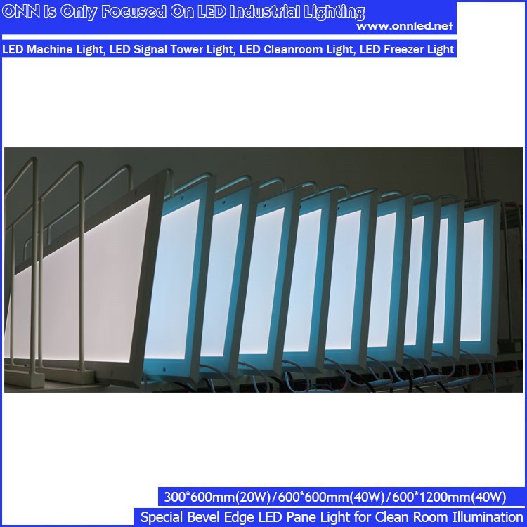 Specail Bevel Edge Design Shenzhen LED Panel Light for Clean Room Lighting
