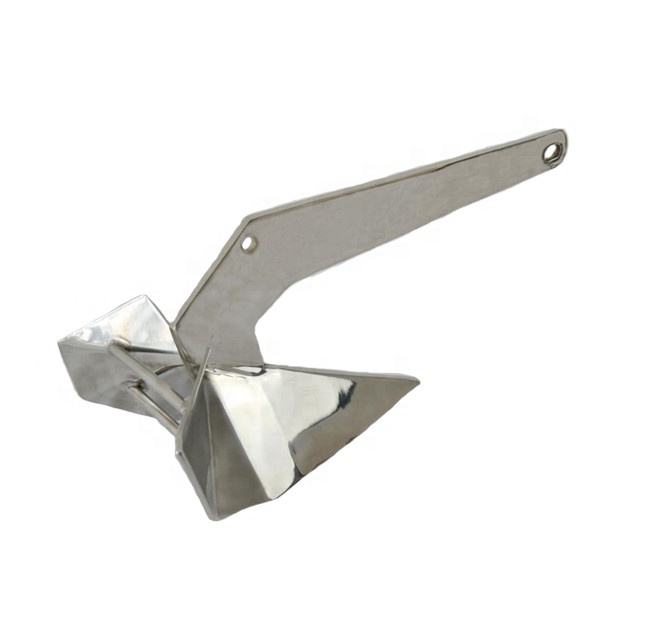 stainless steel boat ship yacht vessel mooring Wing Anchor for anchor windlass