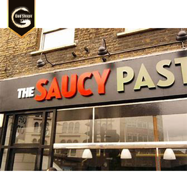 Factory Advertising Stainless Steel Hotel Door Room  Signs 3d Laser Cut Raised Channel Letters