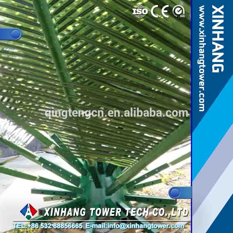 Artificial Palm Tree Leaves for Telecom Concealment
