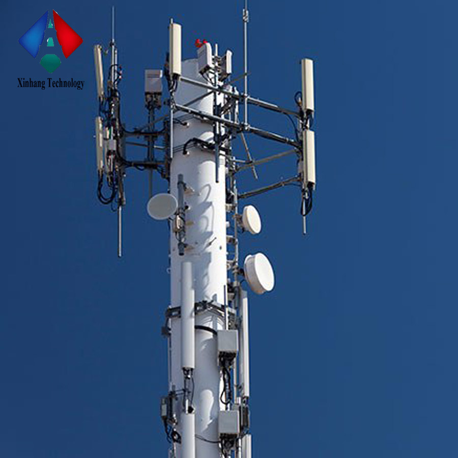 30 Meter Telecom Cell Monopole Tower