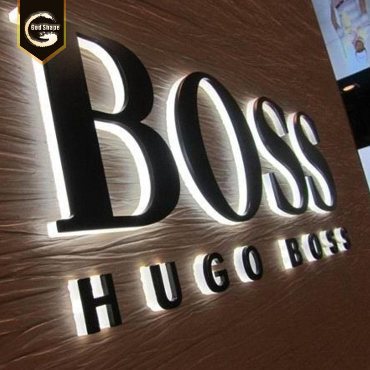 Factory cheap price 3D dimension raised up channel letters logo led light sign