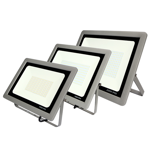 90lm/w Aluminium White Ip65 Smd Floodlight 20w Waterproof 200w Led Outdoor Ce Flood Light