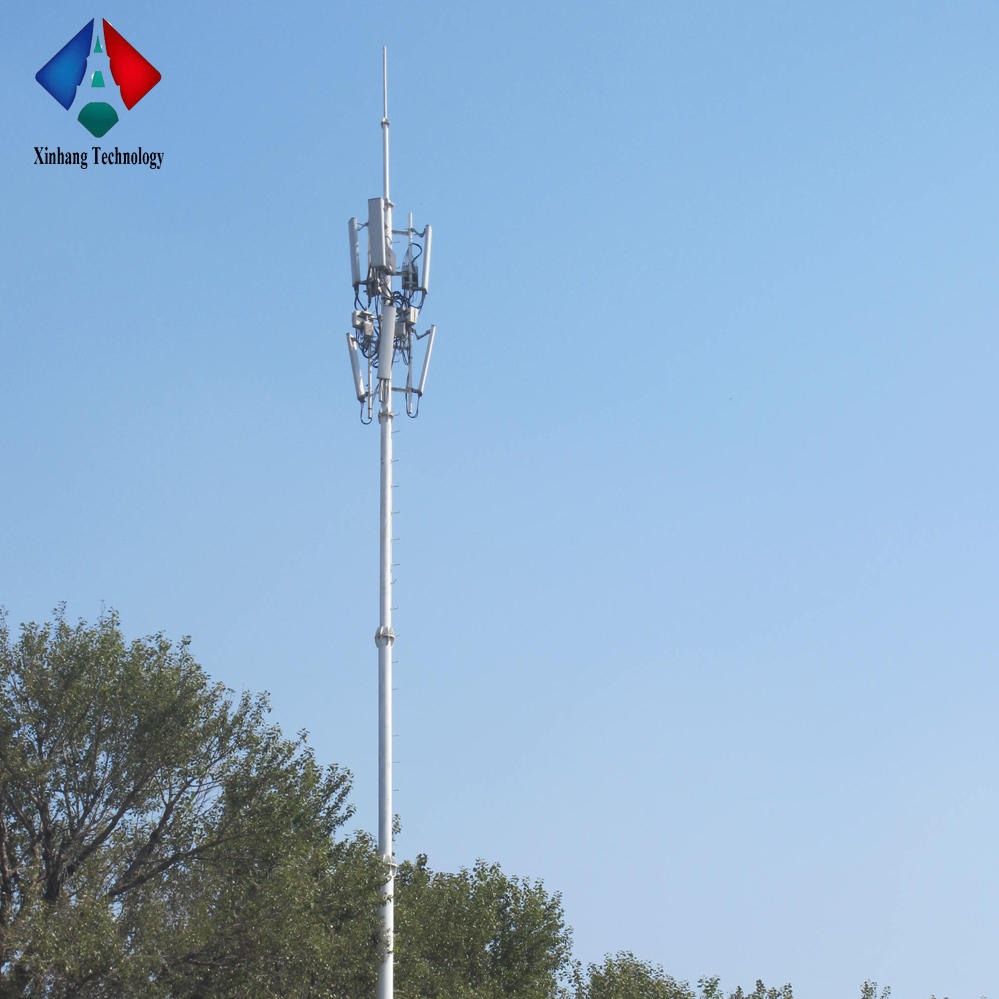 20 meter 25 meter 30 meter Antenna Telecom Monopole Tower