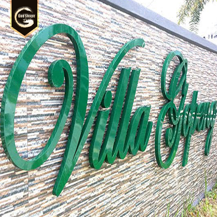 Real Estate Metal Signage Outdoor Illuminated Alphabet Signage