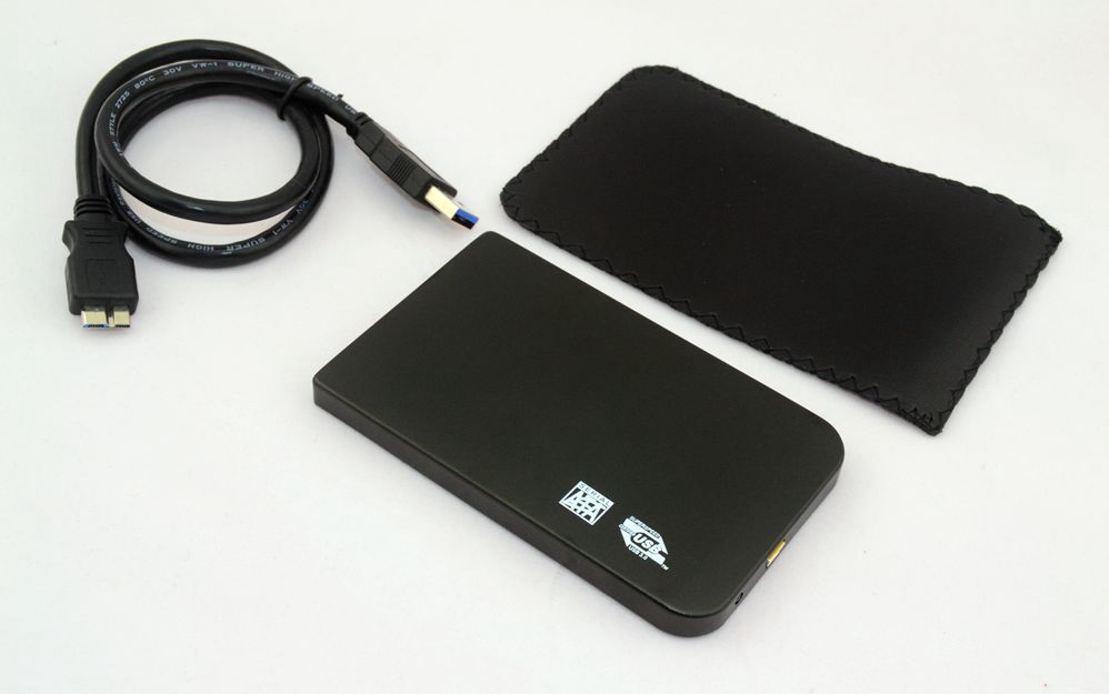 USB3.0 2.5 inch External SATA Plastic Hard Disk Caddy 1TB hdd enclosure