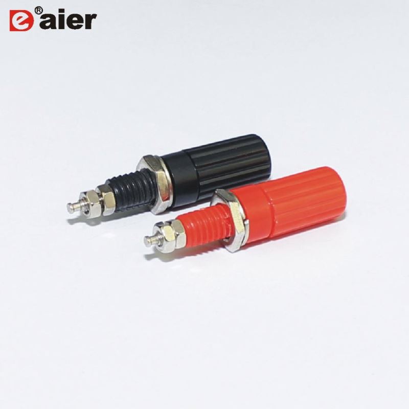 19A Male Type Insulated Nickle Plated Zinc Alloy 3MM Binding Posts