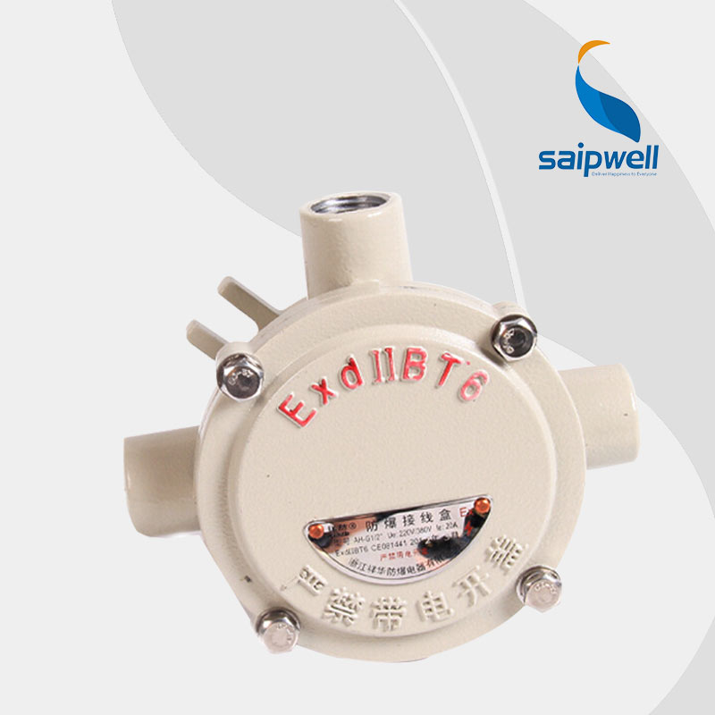 Saipwell/Saip Best Selling Exd Explosion-proof Die Casting Aluminium Junction Case(BHD51-B), aluminum amplifier case