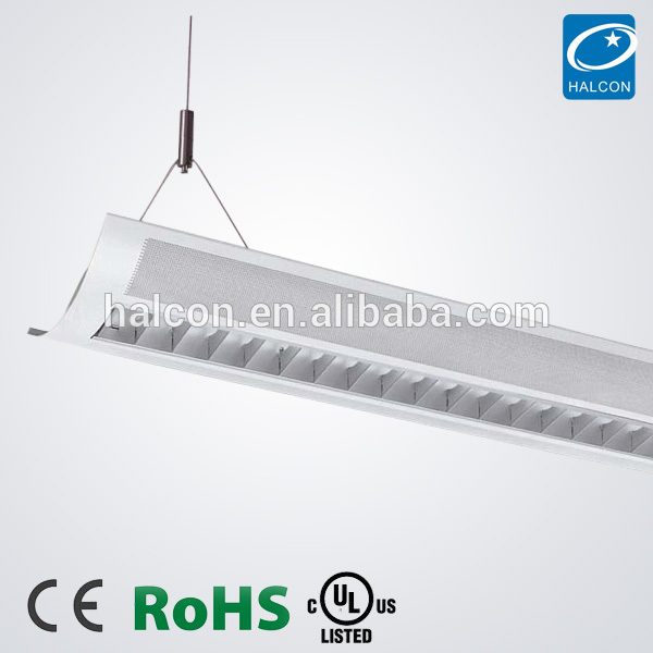 2014 UL CUL suspended office lighting fixture fluorescent lighting fixtures replacement plastic light covers