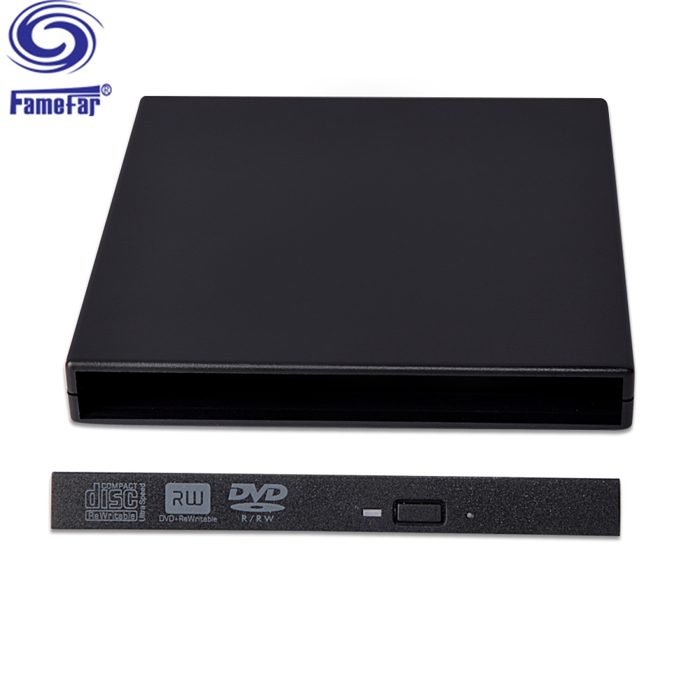 Factory Selling External USB burner multi dvd RW CD Writer Slim Optical Drive